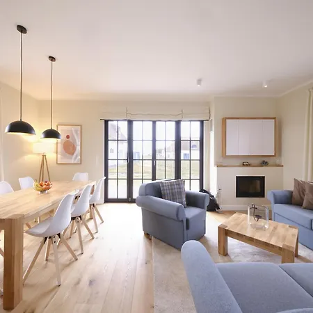 Reetland Am - Luxus Reetdachvilla Mit 3 Schlafzimmern, Sauna Und Kamin G06 فيلة